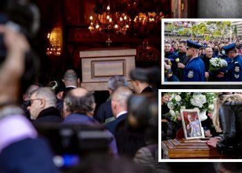 Συγκίνηση στο τελευταίο «αντίο» στον Βασίλη Καρρά