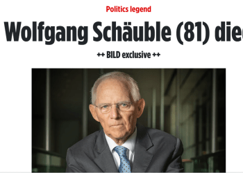 Πέθανε ο Βόλφγκανγκ Σόιμπλε σε ηλικία 81 ετών