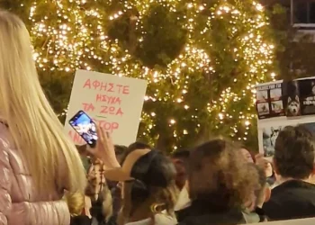 Συγκέντρωση διαμαρτυρίας για την άγρια κακοποίηση του Όλιβερ στην Αράχωβα