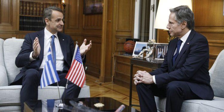 Συνάντηση Μητσοτάκη – Μπλίνκεν και τα θέματα που θα συζητηθούν