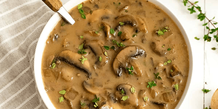 Μανιταρόσουπα εύκολη και νόστιμη