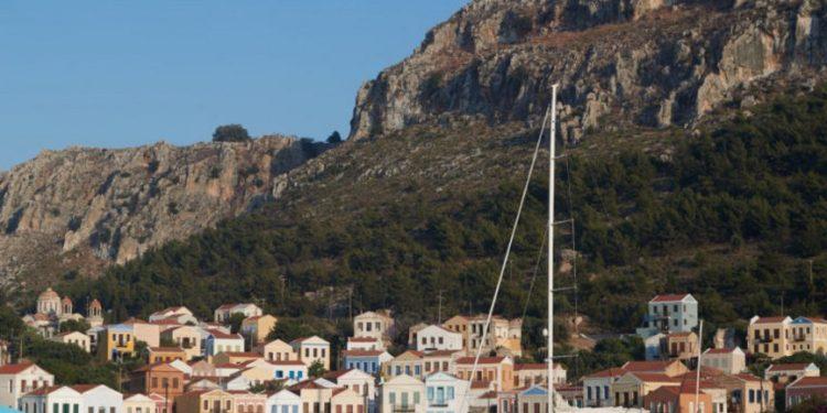 Το Καστελόριζο. (EUROKINISSI/ΓΡΑΦΕΙΟ ΤΥΠΟΥ ΝΔ/ΔΗΜΗΤΡΗΣ ΠΑΠΑΜΗΤΣΟΣ)