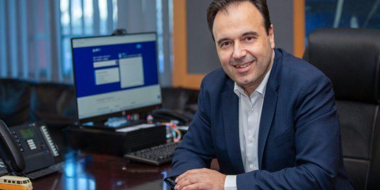 Ο υπουργός Ψηφιακής Διακυβέρνησης, Δημήτρης Παπαστεργίου. Φωτογραφία: Ευγενική παραχώρηση του γραφείο του κ. Παπαστεργίου