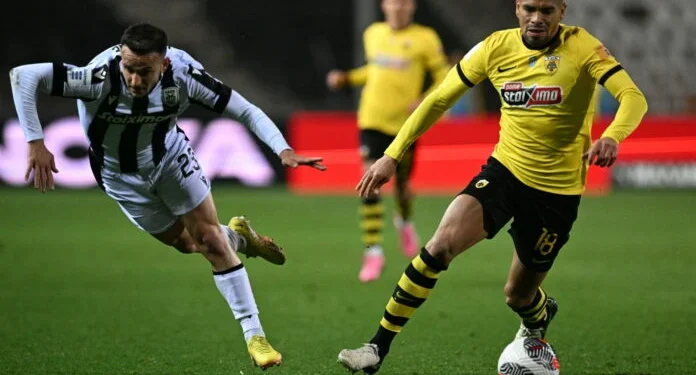 ΠΑΟΚ-ΑΕΚ:Αναδείχθηκαν ισόπαλοι 1-1 στο μεγάλο ντέρμπι της 22ης αγωνιστικής της Super League