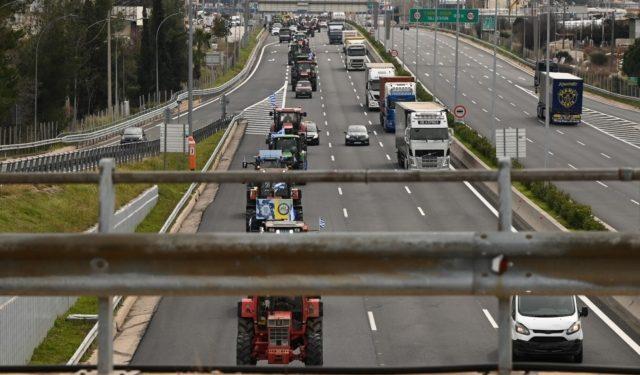 Κινητοποιήσεις αγροτών EUROKINISSI