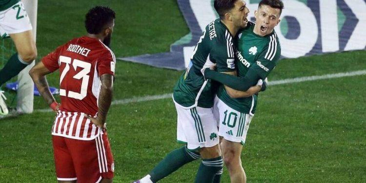 Παναθηναϊκός – Ολυμπιακός 2-0: Τον «καθάρισε» με Μπερνάρ και Γερεμέγεφ κι έκανε σεφτέ στα ντέρμπι