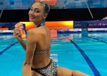 Το δεύτερο μετάλλιό της στο Παγκόσμιο Πρωτάθλημα υγρού στίβου της Ντόχα πανηγύρισε η Ευαγγελία Πλατανιώτη