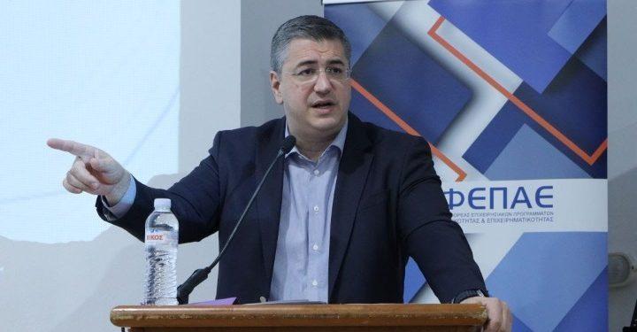 Την πρώτη δράση ενίσχυσης της επιχειρηματικότητας από το νέο ΕΣΠΑ παρουσίασε ο Α.Τζιτζικώστας