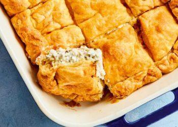 Τυρόπιτα με σφολιάτα