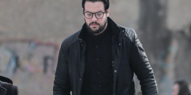 Ο Μάνος Δασκαλάκης στη δίκη της Ρούλας Πισπιρίγκου για το θάνατο της Τζωρτζίνας, Τρίτη 31 Ιανουαρίου 2023. (ΚΩΣΤΑΣ ΤΖΟΥΜΑΣ/EUROKINISSI)