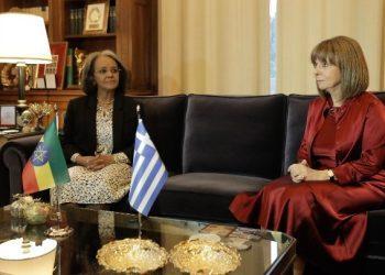 Συνάντηση ΠτΔ με την Πρόεδρο της Αιθιοπίας