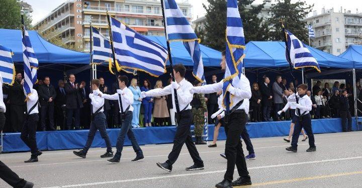 Κορυφώθηκαν οι εκδηλώσεις για την 25η Μαρτίου με την παρέλαση στη Θεσσαλονίκη