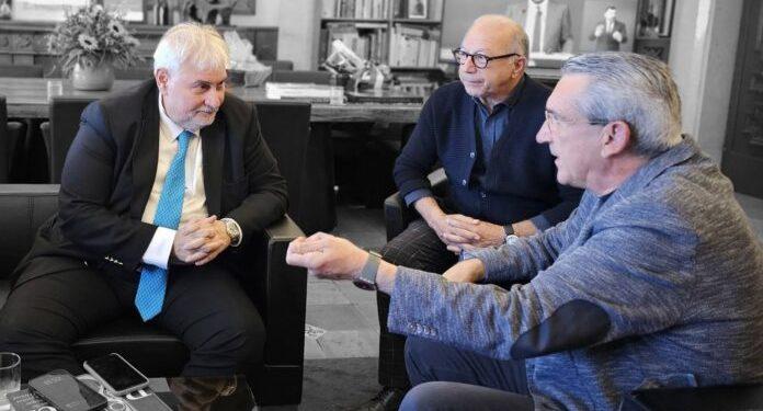 Συνάντηση του Περιφερειάρχη Γιώργου Χατζημάρκου με τον Γενικό Γραμματέα του Υπουργείου Δικαιοσύνης Πάνο Αλεξανδρή