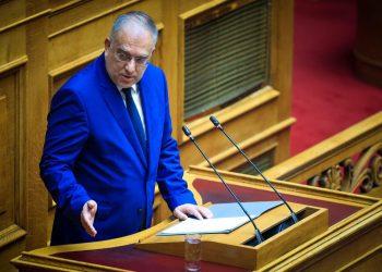 ΘΕΟΔΩΡΙΚΑΚΟΣ ΤΑΚΗΣ ΝΕΑ ΔΗΜΟΚΡΑΤΙΑ ΣΥΖΗΤΗΣΗ ΚΑΙ ΨΗΦΟΦΟΡΙΑ ΣΤΗΝ ΟΛΟΜΕΛΕΙΑ ΤΗΣ ΒΟΥΛΗΣ ΤΟΥ ΝΟΜΟΣΧΕΔΙΟΥ ΤΟΥ ΥΠΟΥΡΓΕΙΟΥ ΕΣΩΤΕΡΙΚΩΝ ΓΙΑ ΤΗΝ ΕΠΙΣΤΟΛΙΚΗ ΨΗΦΟ (ΓΙΩΡΓΟΣ ΚΟΝΤΑΡΙΝΗΣ/EUROKINISSI)