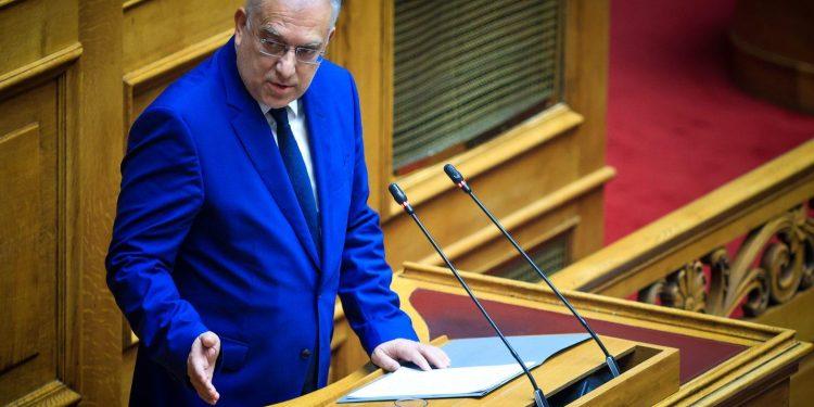 ΘΕΟΔΩΡΙΚΑΚΟΣ ΤΑΚΗΣ ΝΕΑ ΔΗΜΟΚΡΑΤΙΑ ΣΥΖΗΤΗΣΗ ΚΑΙ ΨΗΦΟΦΟΡΙΑ ΣΤΗΝ ΟΛΟΜΕΛΕΙΑ ΤΗΣ ΒΟΥΛΗΣ ΤΟΥ ΝΟΜΟΣΧΕΔΙΟΥ ΤΟΥ ΥΠΟΥΡΓΕΙΟΥ ΕΣΩΤΕΡΙΚΩΝ ΓΙΑ ΤΗΝ ΕΠΙΣΤΟΛΙΚΗ ΨΗΦΟ (ΓΙΩΡΓΟΣ ΚΟΝΤΑΡΙΝΗΣ/EUROKINISSI)