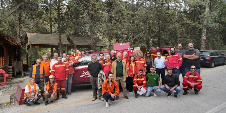 Ενισχύθηκε η δασοπυρόσβεση στην Καισαριανή