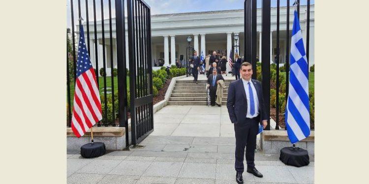 Μαζί με την Ομογένεια στον Λευκό Οίκο ο Δήμαρχος Ελληνικού Αργυρούπολης Γιάννης Κωνσταντάτος