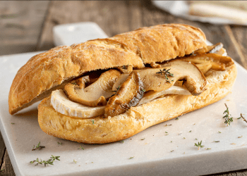 Γκουρμέ σάντουιτς με μανιτάρια πορτσίνι