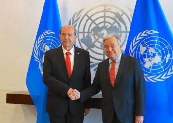 Συνάντηση Τατάρ-Γκουτέρες την Παρασκευή στην έδρα του ΟΗΕ. (Photo via X)