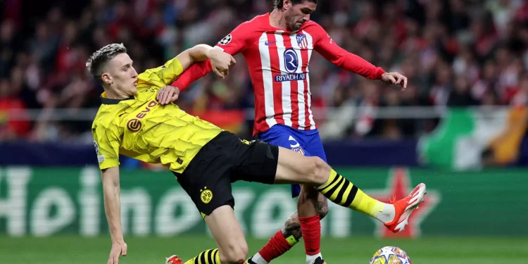 Ατλέτικο Μαδρίτης – Ντόρτμουντ 2-1: Προβάδισμα πρόκρισης για τους «ροχιμπλάνκος»