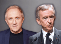 Αριστερά, ο ιδιοκτήτης της Kering François-Henri Pinault, και δεξιά ο Bernard Arnault, ιδρυτής και διευθύνων σύμβουλος της LVMH