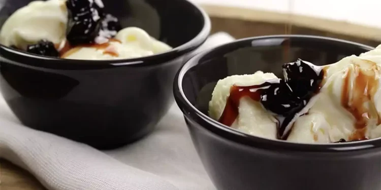 Συνταγή για παγωτό καϊμάκι, το μαστιχωτό