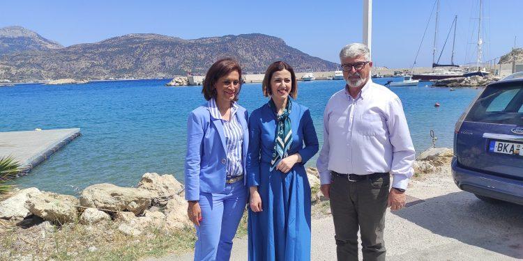 Συνάντηση εργασίας με την Αναπληρώτρια Υπουργό Υγείας Ειρήνη Αγαπηδάκη είχε ο Πρόεδρος του ΔΣ Η.Ν. Κάσου