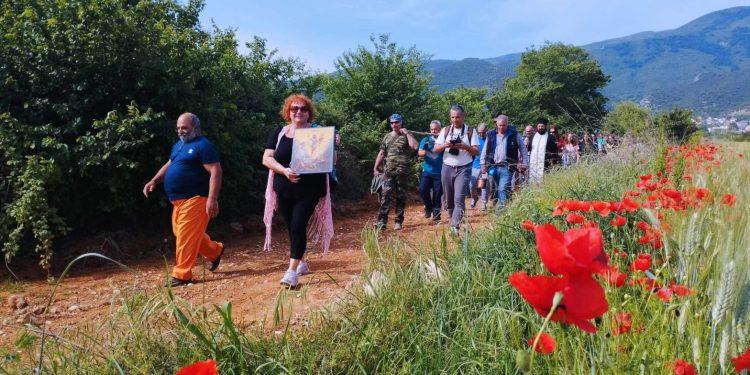 Το έθιμο της λιτανευτικής πομπής στην Καλή Βρύση, μια διαδρομή ευλάβειας στη φύση