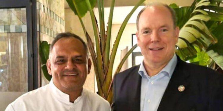 Στο Μονακό με τον πρίγκιπα Αλβέρτο ο Αθανασιάδης (Φωτογραφίες)