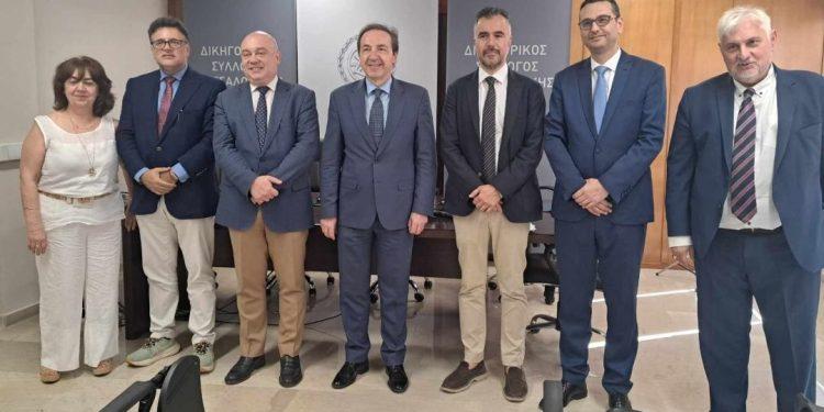 Εκδήλωση του Ομίλου Προβληματισμού για τον Εκσυγχρονισμό της Δικαιοσύνης–ΟΠΕΔ στη Θεσσαλονίκη.