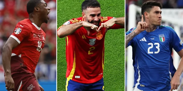 Euro 2024: Εμφατικές νίκες Ισπανίας, Ελβετίας, ζορίστηκε αλλά κέρδισε η Ιταλία – Δείτε τα 10 γκολ