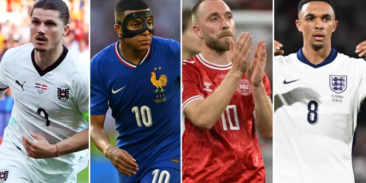 Euro 2024: Πρωτιές για Αγγλία, Αυστρία – Προκρίθηκαν Γαλλία, Ολλανδία και Σλοβενία