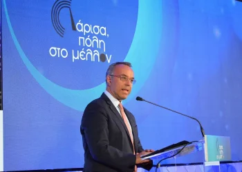 Σταϊκούρας: Η αποκατάσταση ζημιών και τα αναπτυξιακά έργα σε Λάρισα και Θεσσαλία