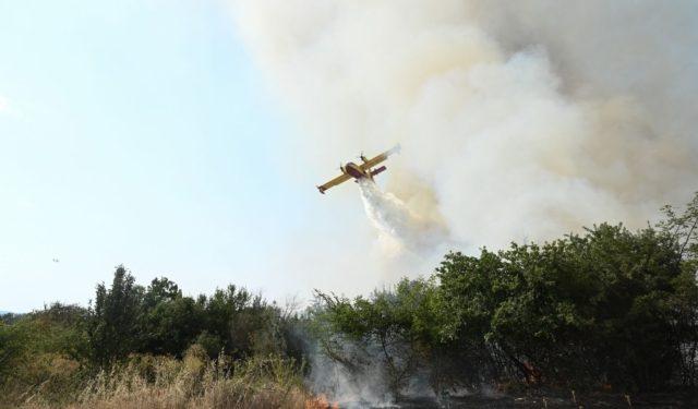 Κατάσβεση πυρκαγιάς Alexandros Litsardakis / SOOC