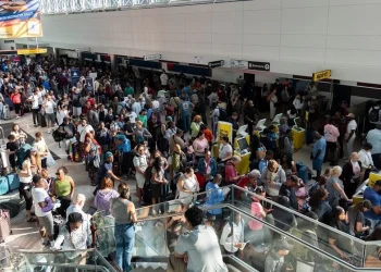 Ταξιδιώτες εγκλωβίστηκαν σε αεροδρόμιο μετά το ψηφιακό μπλακ άουτ AP Photo/Stephanie Scarbrough