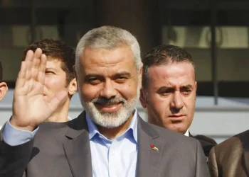 O ηγέτης της Χαμάς Ισμαήλ Χανίγια AP Photo/Burhan Ozbilici