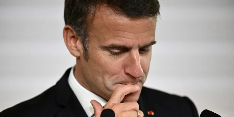 Ο Γάλλος πρόεδρος Εμάνουελ Μακρόν Dylan Martinez/AP