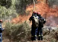 Φωτιά σε δασική έκταση στο Σοφικό Κορινθίας – Τραυματίστηκαν ελαφρά τρεις πυροσβέστες