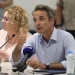 Ο Πρωθυπουργός Κυριάκος Μητσοτάκης με κλιμάκιο των συναρμόδιων υπουργών στην Πεντέλη σε σύσκεψη με τη συμμετοχή της Περιφέρειας Αττικής και δημάρχων για τα ευρήματα των αυτοψιών και τις δράσεις αποκατάστασης στις περιοχές που επλήγησαν από την πυρκαγιές ΓΙΑΝΝΗΣ ΠΑΝΑΓΟΠΟΥΛΟΣ / ΕUROKINISSI