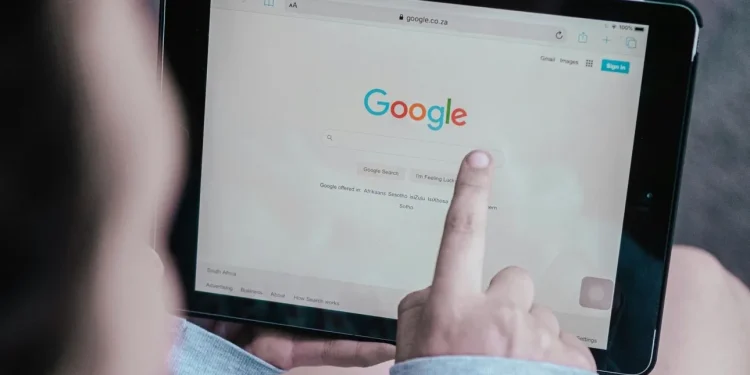 Η μηχανή αναζήτησης της Google UNSPLASH