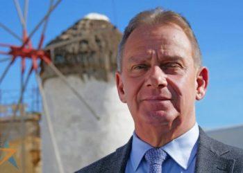 Μύκονος: Σταθερή και αναλλοίωτη αξία για τον ελληνικό τουρισμό παρά τη συγκυριακή κρίση, δηλώνει ο δήμαρχος του νησιού Χρήστος Βερώνης