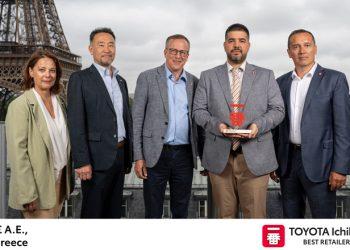Η Toyota τίμησε τους καλύτερους Ευρωπαίους εμπόρους της