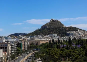 Ο λόφος του Λυκαβηττού ΓΙΑΝΝΗΣ ΠΑΝΑΓΟΠΟΥΛΟΣ/ EUROKINISSI