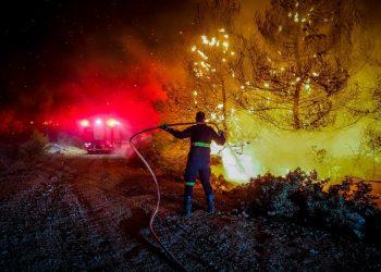 Φωτιά στην Εύβοια ΘΟΔΩΡΗΣ ΝΙΚΟΛΑΟΥ/EUROKINISS