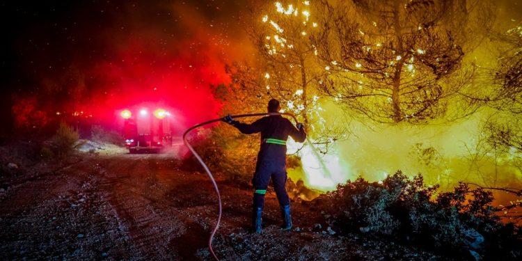 Φωτιά στην Εύβοια ΘΟΔΩΡΗΣ ΝΙΚΟΛΑΟΥ/EUROKINISS