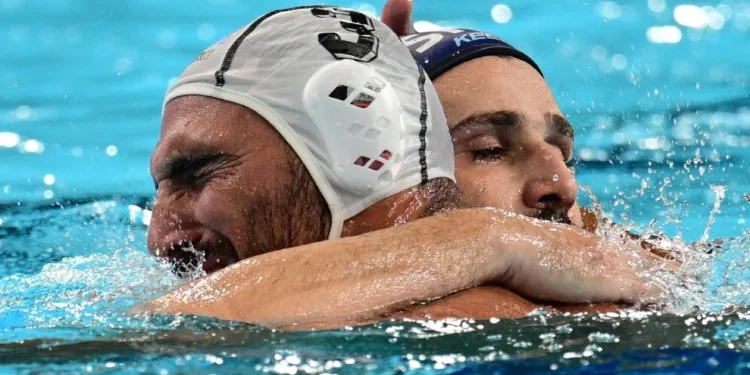 ΟΛΥΜΠΙΑΚΟΙ ΑΓΩΝΕΣ / ΠΑΡΙΣΙ 2024 / 12η ΗΜΕΡΑ / ΠΟΛΟ / ΕΛΛΑΔΑ - ΣΕΡΒΙΑ | ΑΝΤΩΝΗΣ ΝΙΚΟΛΟΠΟΥΛΟΣ / EUROKINISSI