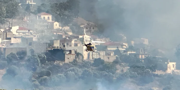 Ρέθυμνο: Τέσσερα βουνά διέσχισε η φωτιά – Πολύ σκληρή μάχη με τις αναζωπυρώσεις