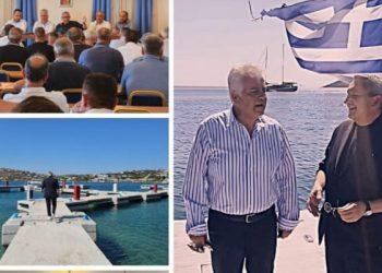 Στη Λέρο και την Κάλυμνο ο Περιφερειάρχης Γιώργος Χατζημάρκος