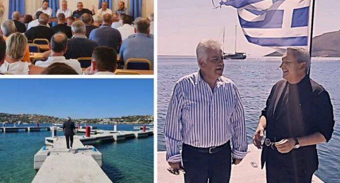 Στη Λέρο και την Κάλυμνο ο Περιφερειάρχης Γιώργος Χατζημάρκος