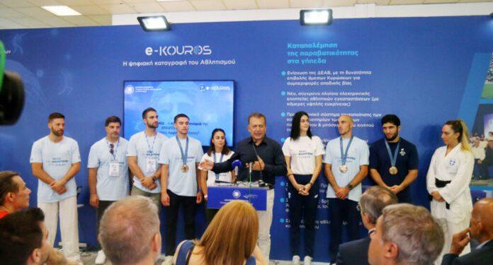 Λάμψη Ολυμπιονικών στο περίπτερο 1 του Υπουργείου Αθλητισμού που έκλεψε την παράσταση στα εγκαίνια της 88ης ΔΕΘ